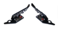 Picture of Fishbone Offroad 2021+ Ford Bronco Foot Pegs - Black