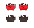 Picture of Brembo 99-05 Porsche 911/00-04 Boxster/06-07 Cayman Front Premium NAO Ceramic OE Equivalent Pad