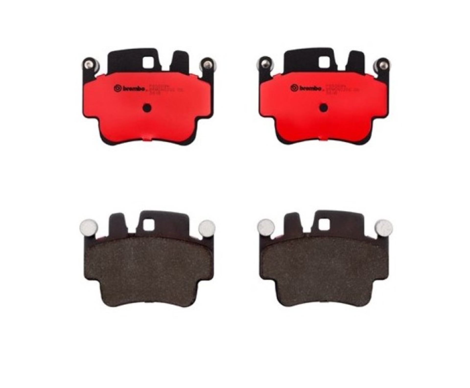 Picture of Brembo 99-05 Porsche 911/00-04 Boxster/06-07 Cayman Front Premium NAO Ceramic OE Equivalent Pad
