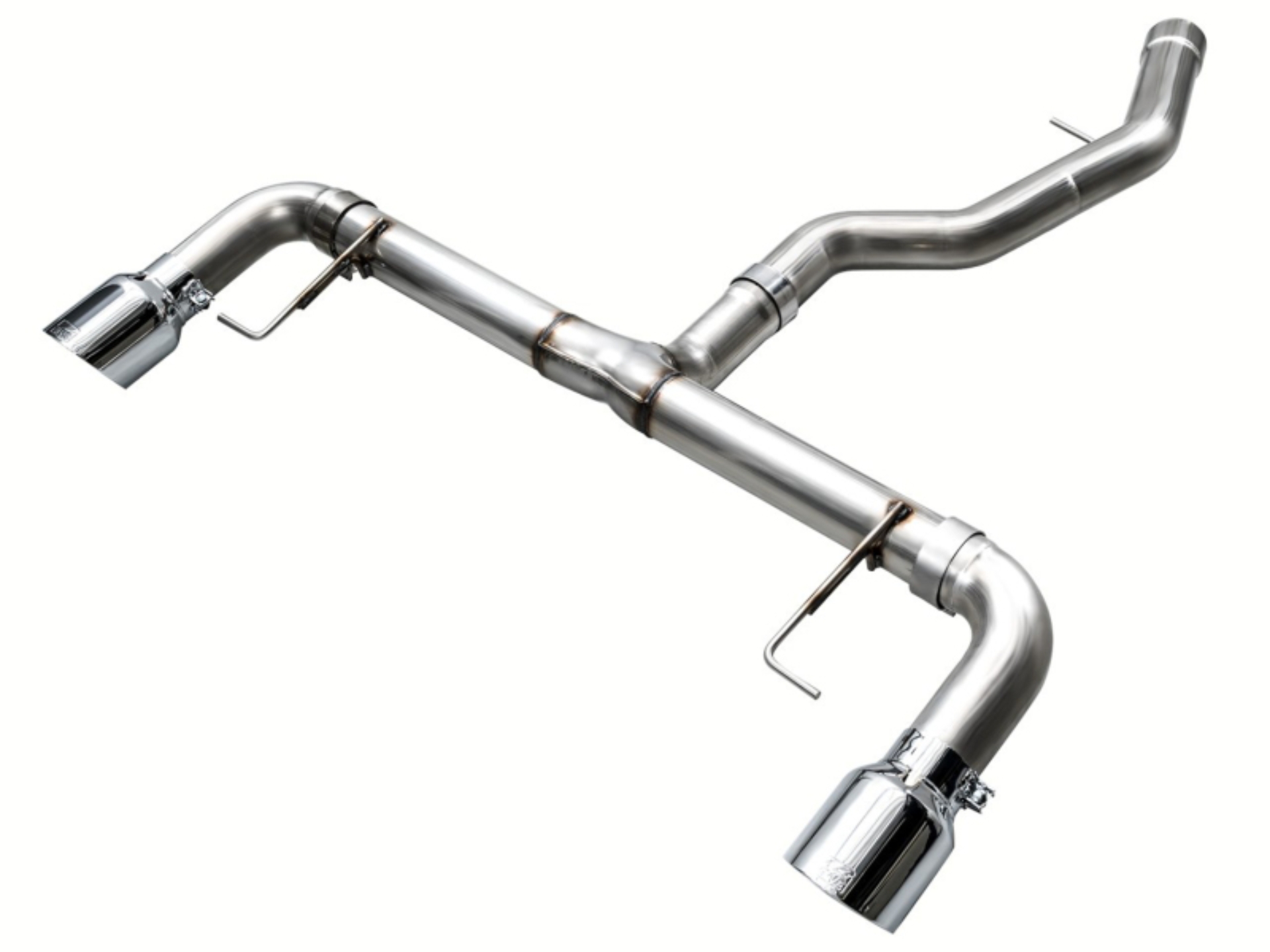 Picture of AWE Tuning 19-23 BMW 330i / 21-23 BMW 430i Base G2X Track Edition Axle-Back Exhaust - Chrome Silver