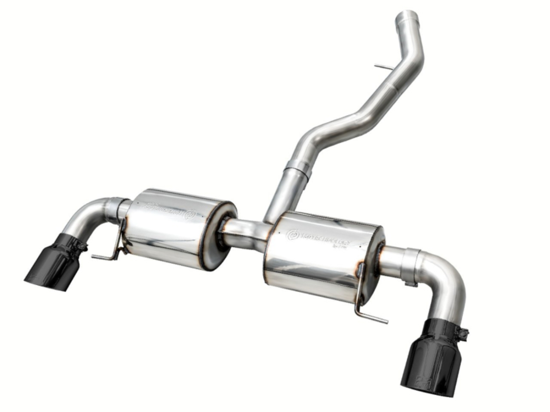 Picture of AWE 19-23 BMW 330i / 21-23 BMW 430i Base G2X Touring (Excl. Conv) Axle-Back Exhaust - Diamond Black