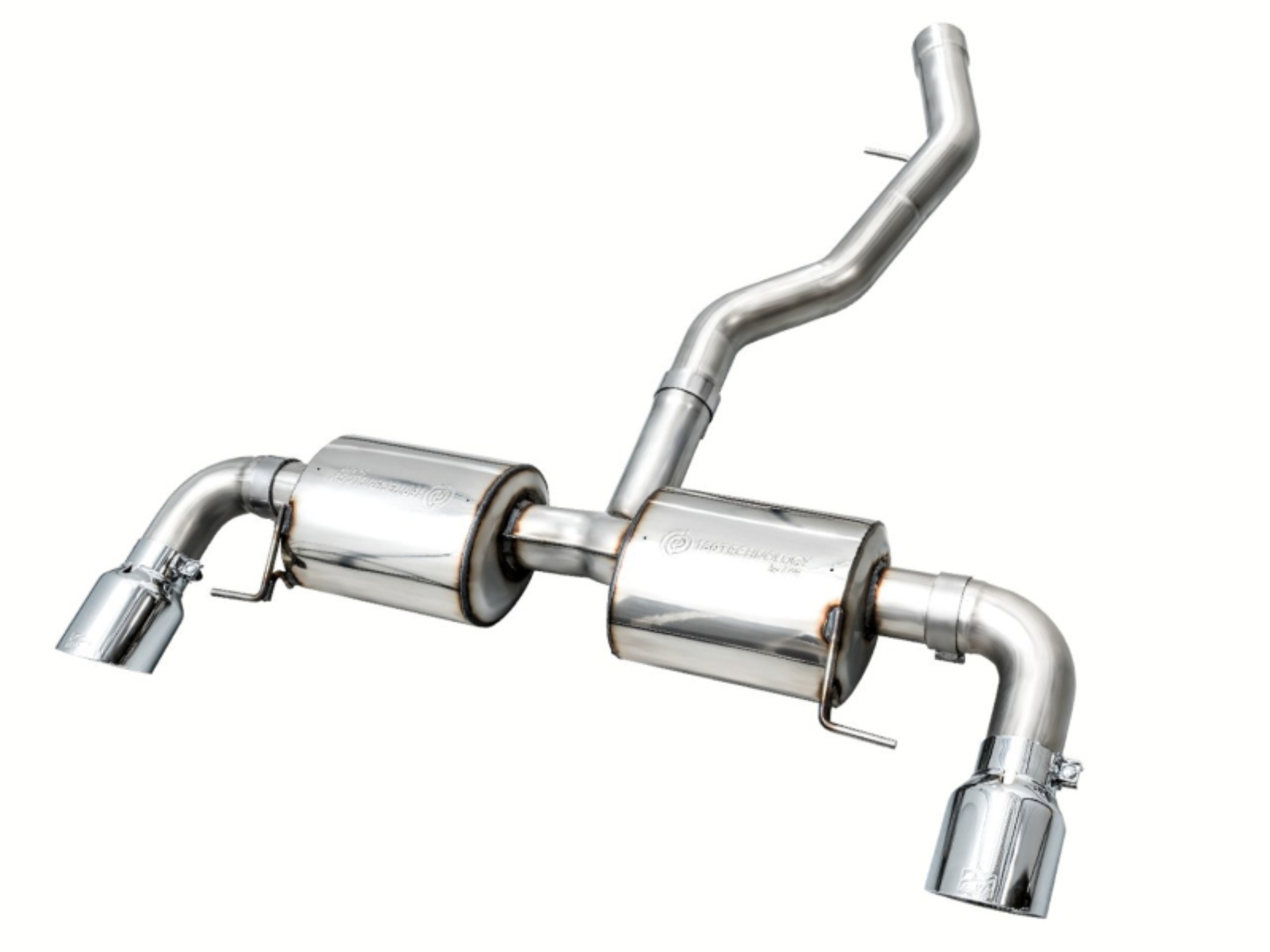 Picture of AWE Tuning 19-23 BMW 330i / 21-23 BMW 430i Base G2X Touring Axle-Back Exhaust - Chrome Silver