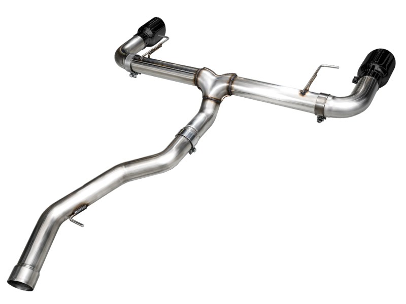 Picture of AWE Tuning 19-23 BMW 330i / 21-23 BMW 430i Base G2X Track Edition Axle-Back Exhaust - Diamond Black