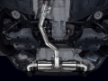 Picture of AWE 19-23 BMW 330i / 21-23 BMW 430i Base G2X Touring (Excl. Conv) Axle-Back Exhaust - Diamond Black