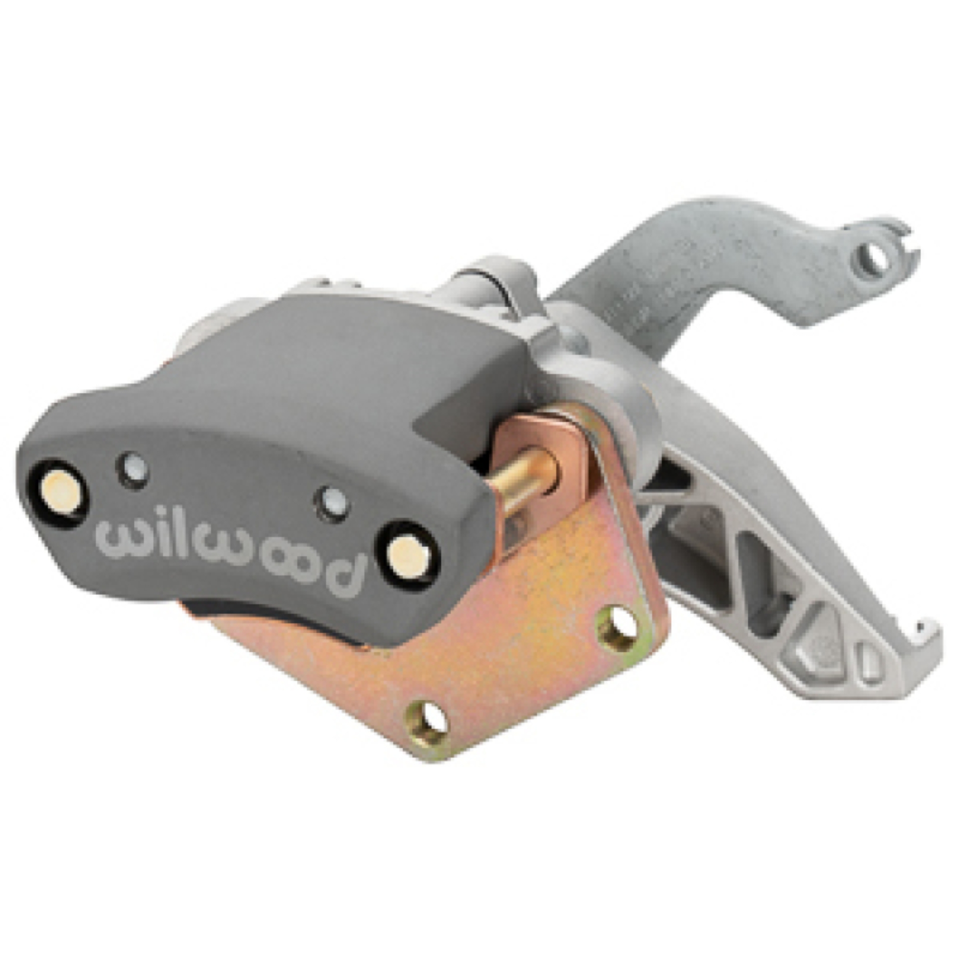 Picture of Wilwood RH MC4 Mechanical Parking Brake Caliper - 2.00in Bracket - 1.10in Disc - Ty3 Hard Ano