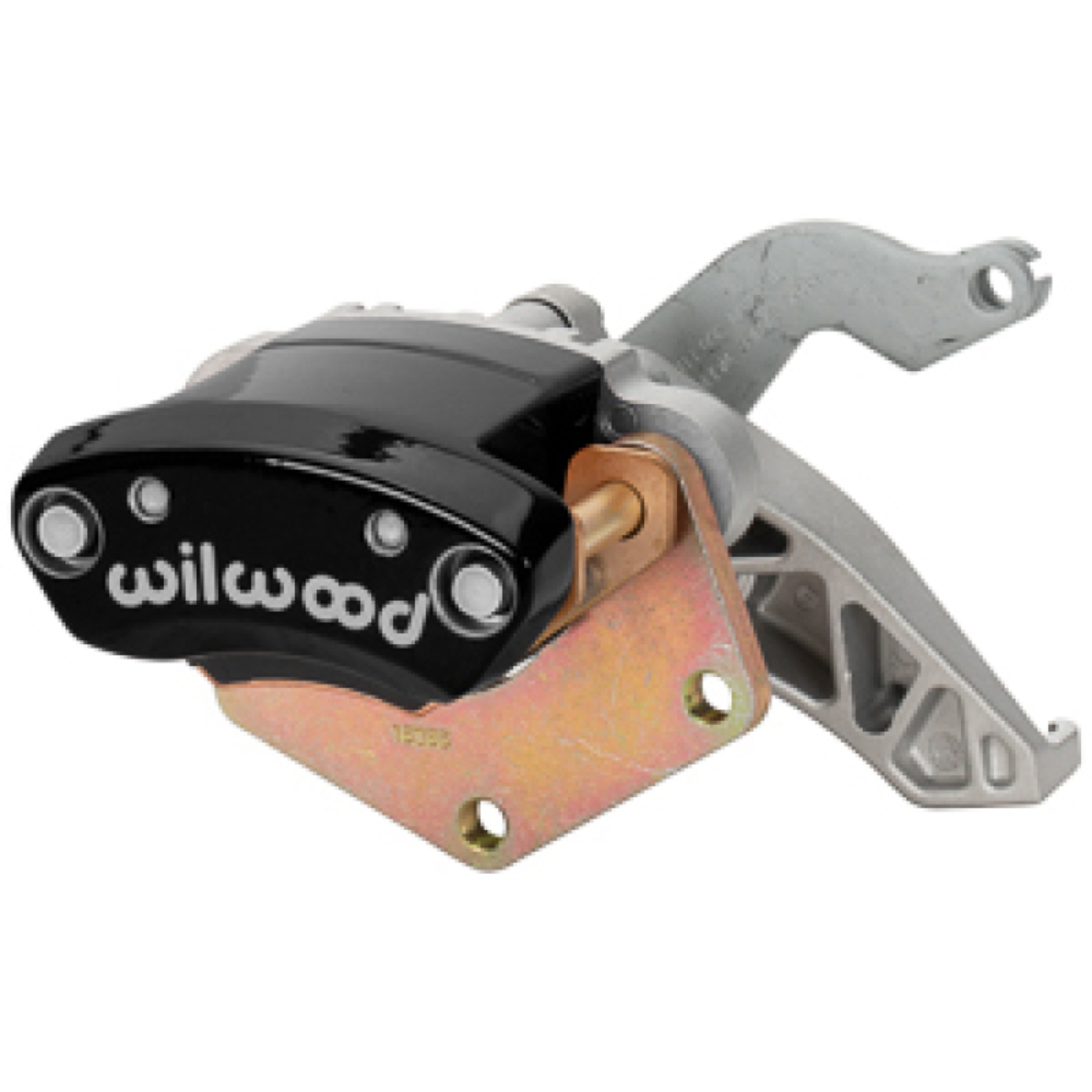 Picture of Wilwood RH MC4 Mechanical Parking Brake Caliper - 2.00in Bracket - 1.10in Disc - Black