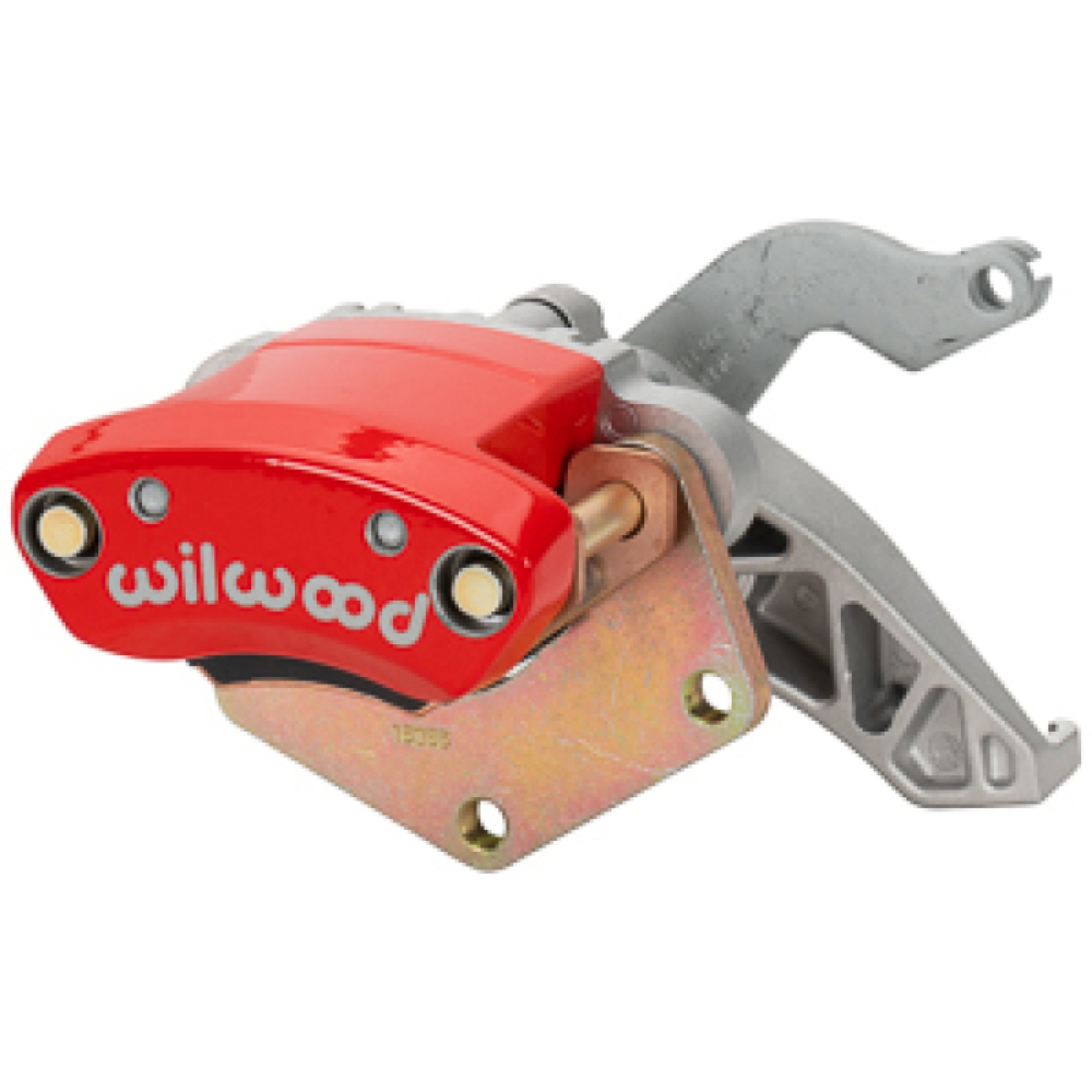 Picture of Wilwood RH MC4 Mechanical Parking Brake Caliper - 2.00in Bracket - 1.10in Disc - Red