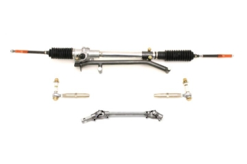 Picture of BMR 93-02 GM F-Body Manual Steering Conversion Kit (For Stock K-Member Only) - Black Hammertone
