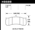 Picture of Hawk AP Racing/Alcon ER-1 Brake Pads