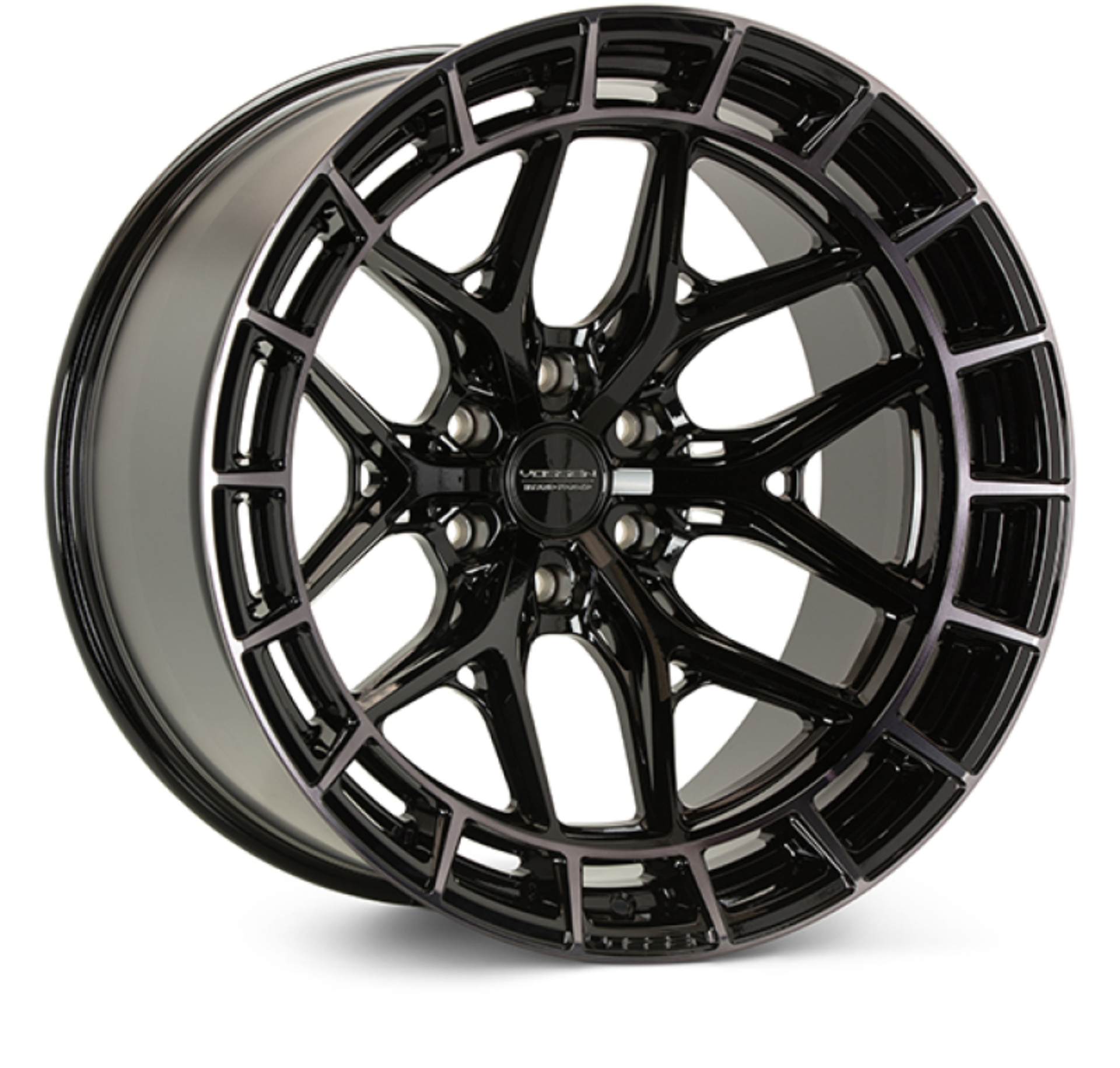 Picture of Vossen HFX-1 20x9.5 / 6x139.7 / +15 / 106.1 CB / Deep - Tinted Gloss Black Wheel