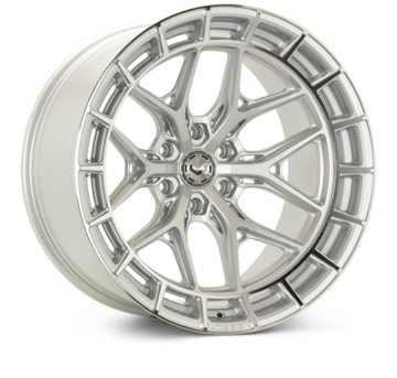 Picture of Vossen HFX-1 20x9.5 / 6x139.7 / +15 / 106.1 CB / Deep - Silver Polished Wheel