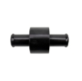 Picture of Wehrli 3/4in Hose Barb Straight w/ 1/2in NPT Port Billet Aluminum Adapter Fitting - Black Anodized