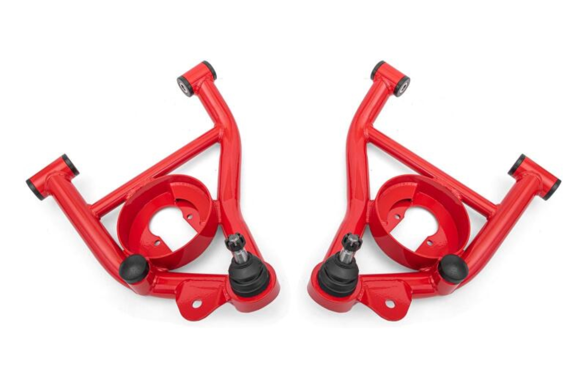 Picture of BMR 78-87 GM G-Body A-Arms Lower Delrin Bushings Std Ball Joint - Red