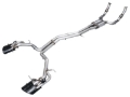 Picture of AWE Tuning 21-23 Audi C8 RS6/RS7 SwitchPath Cat-Back Exhaust - Diamond Black Tips