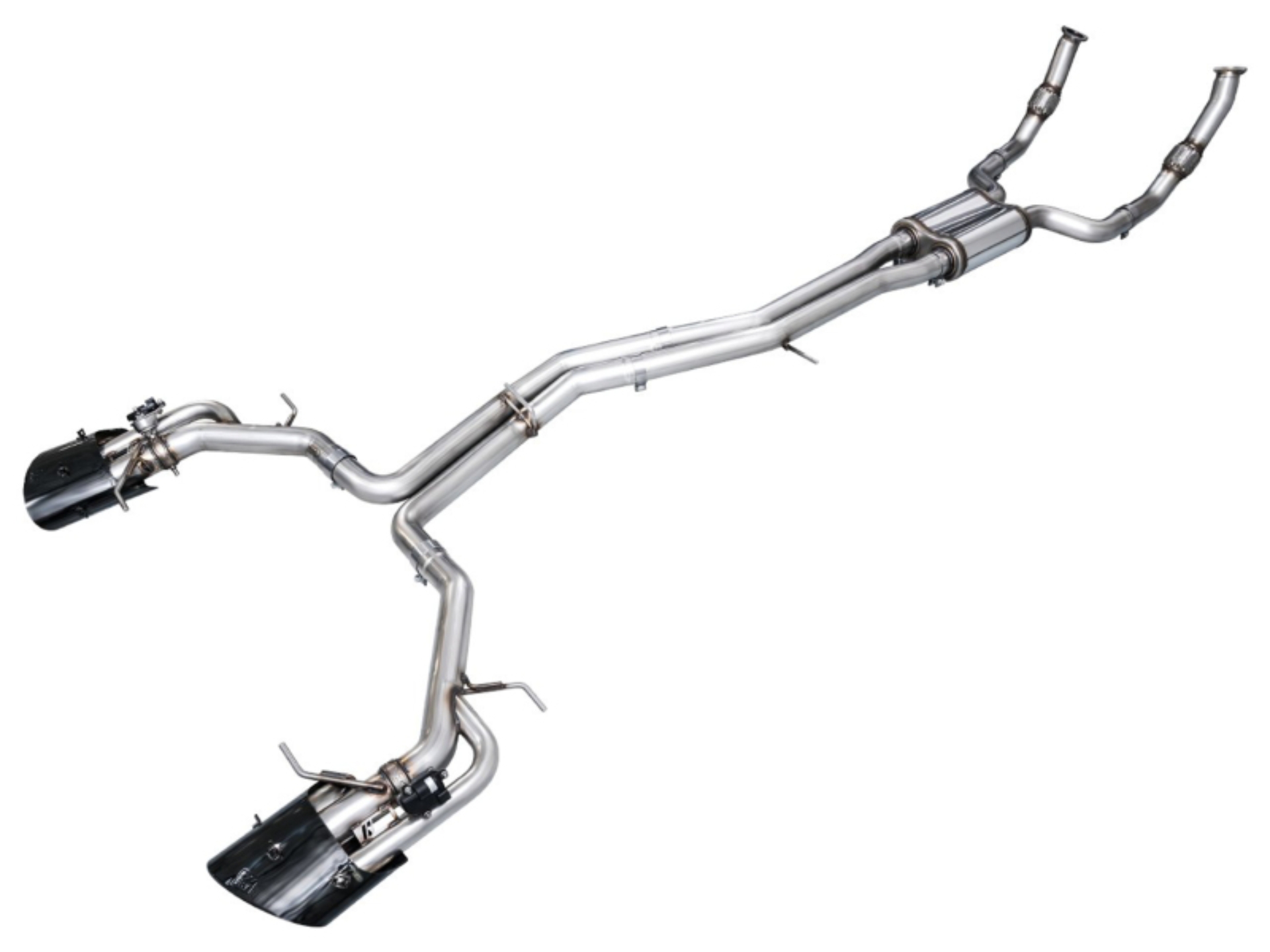 Picture of AWE Tuning 21-23 Audi C8 RS6/RS7 SwitchPath Cat-Back Exhaust - Diamond Black Tips