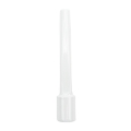 Picture of Wehrli 07.5-19 Chevrolet 6.6L Duramax Billet TIG Torch Stubby Antenna - Gloss White