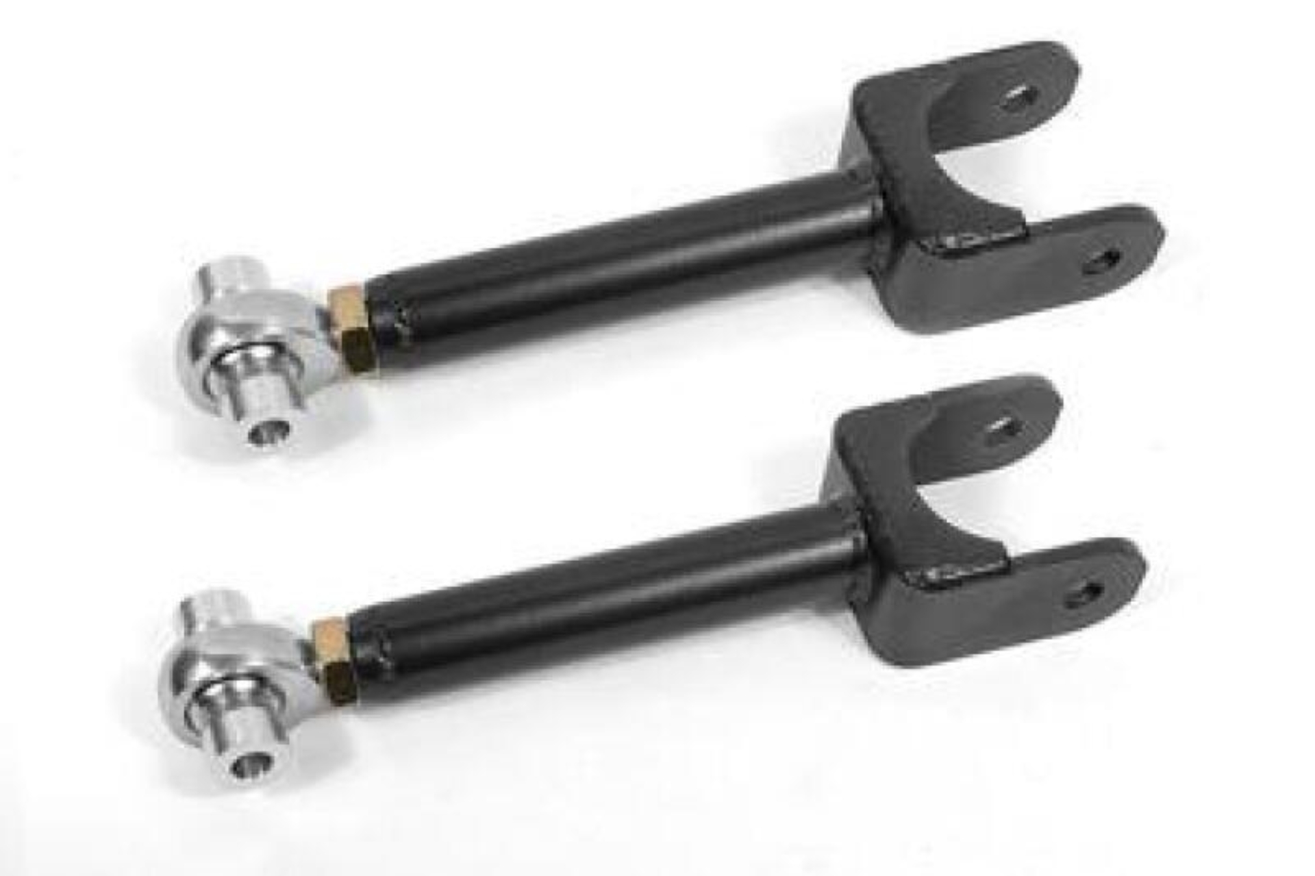 Picture of BMR 78-87 G-Body Upper Control Arms DOM Single Adj Rod Ends - Black Hammertone