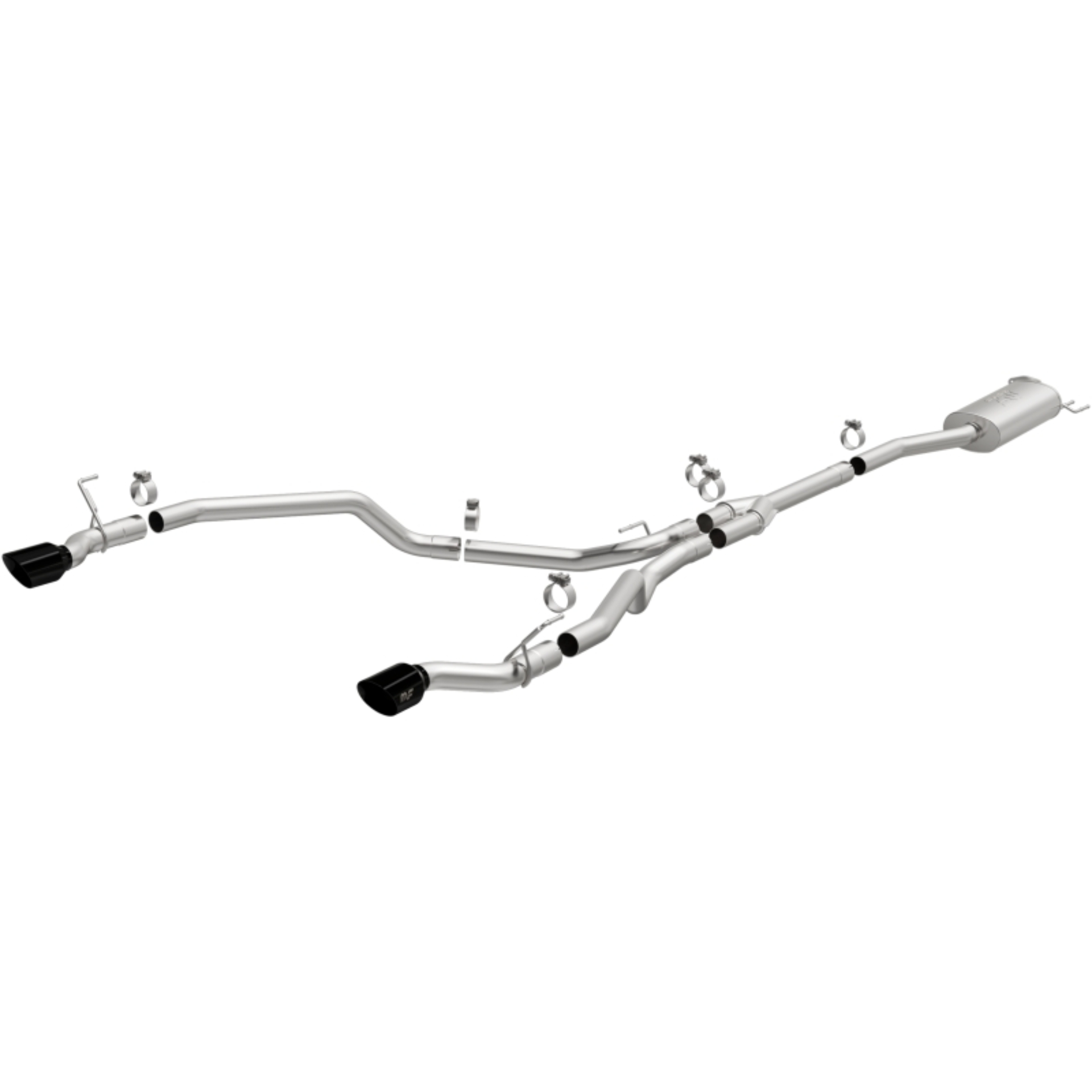 Picture of NEO Series Black Coated Tips Cat-Back System 19633
