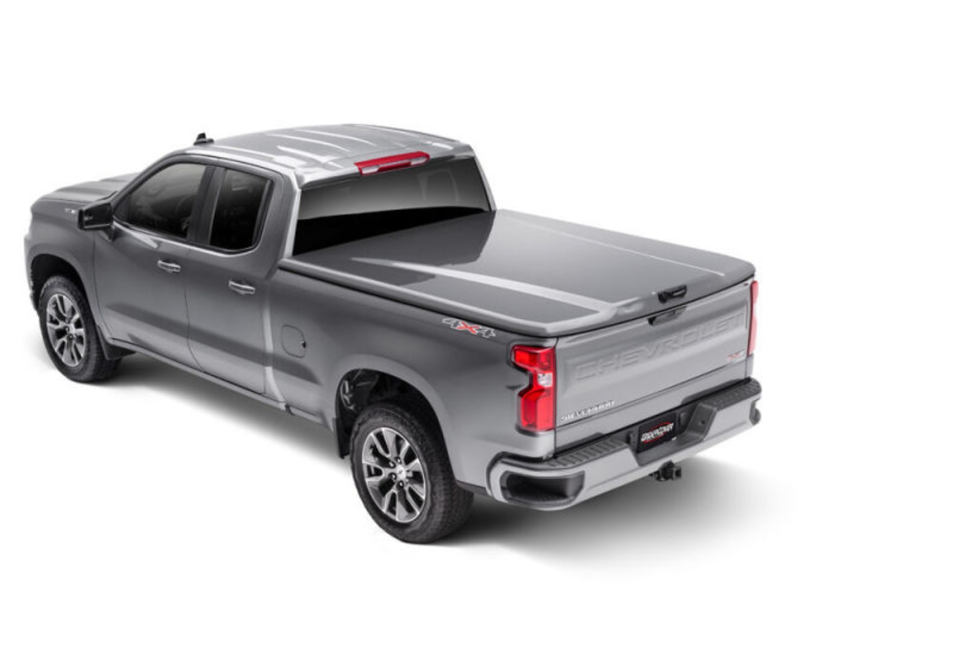 Picture of UnderCover 22-23 Chevy Silverado 5.9 ft Elite Bed Cover w/ Multi Flex TG - Cherry Red Tintcoat
