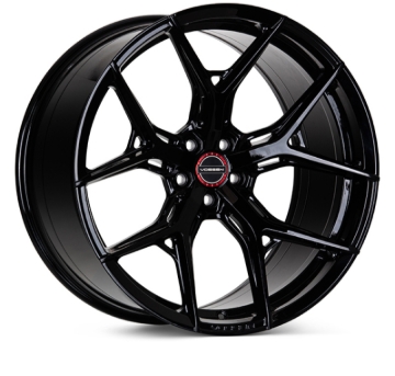Picture of Vossen HF-5 22X10.5 / 5X114.3 / ET32 / Deep Face / 73.1 - Gloss Black Wheel