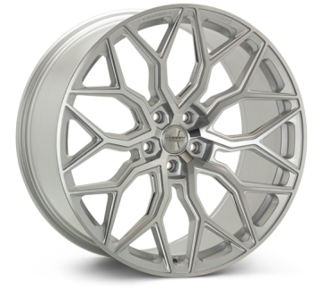 Picture of Vossen HF-2 24X10 / 5X120 / ET32 / Deep Face / 72.56 - Silver Polished Wheel