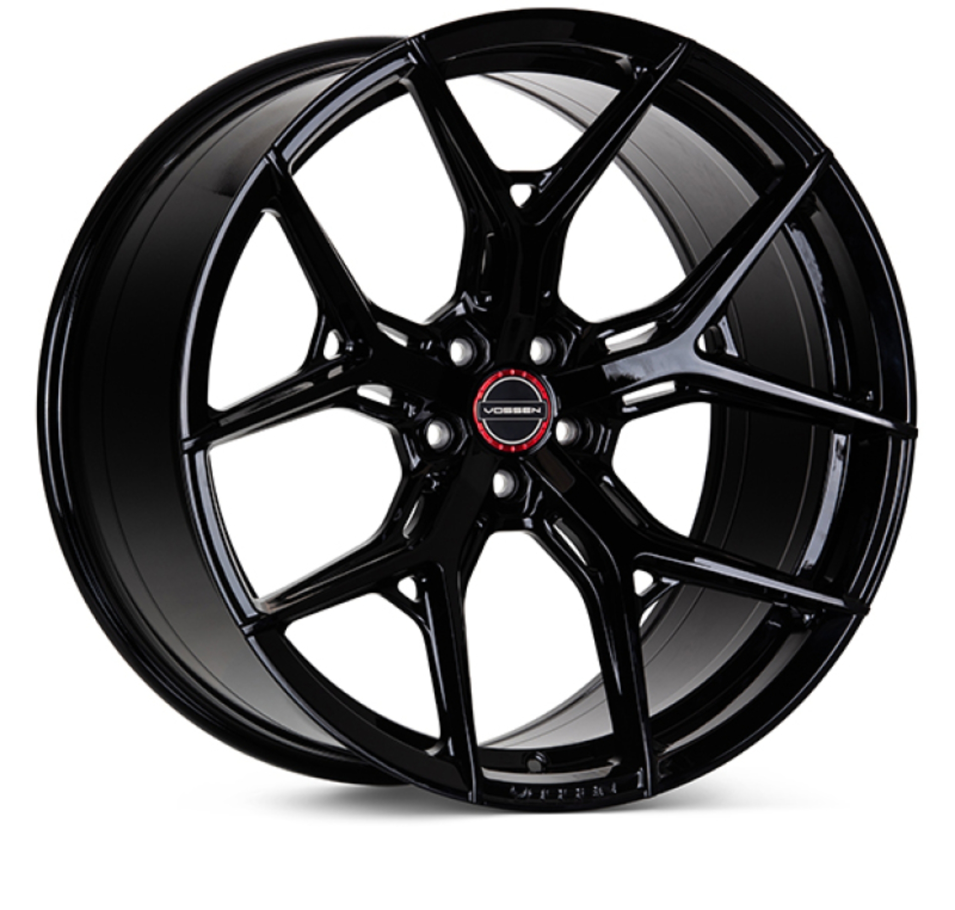 Picture of Vossen HF-5 20X10 / 5X127 / ET -18 / Super Deep Face / 71.5 - Gloss Black Wheel