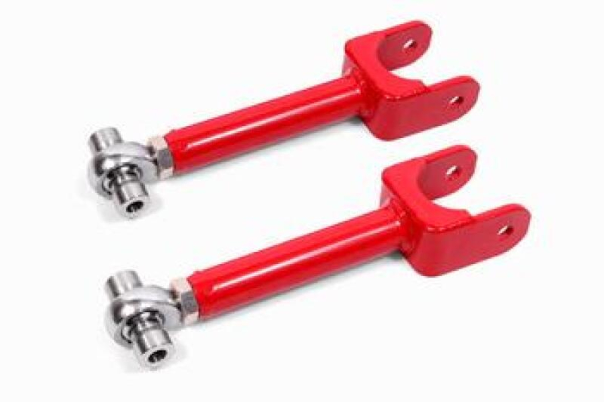 Picture of BMR 78-87 G-Body Upper Control Arms DOM Single Adj Rod Ends - Red