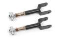 Picture of BMR 78-87 G-Body Upper Control Arms DOM On-car Adj Rod Ends - Black Hammertone