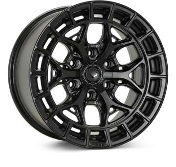 Picture of Vossen HFX-1 22x9.5 / 6x139.7 BP / ET20 / 106.1 CB / Deep - Satin Black Wheel