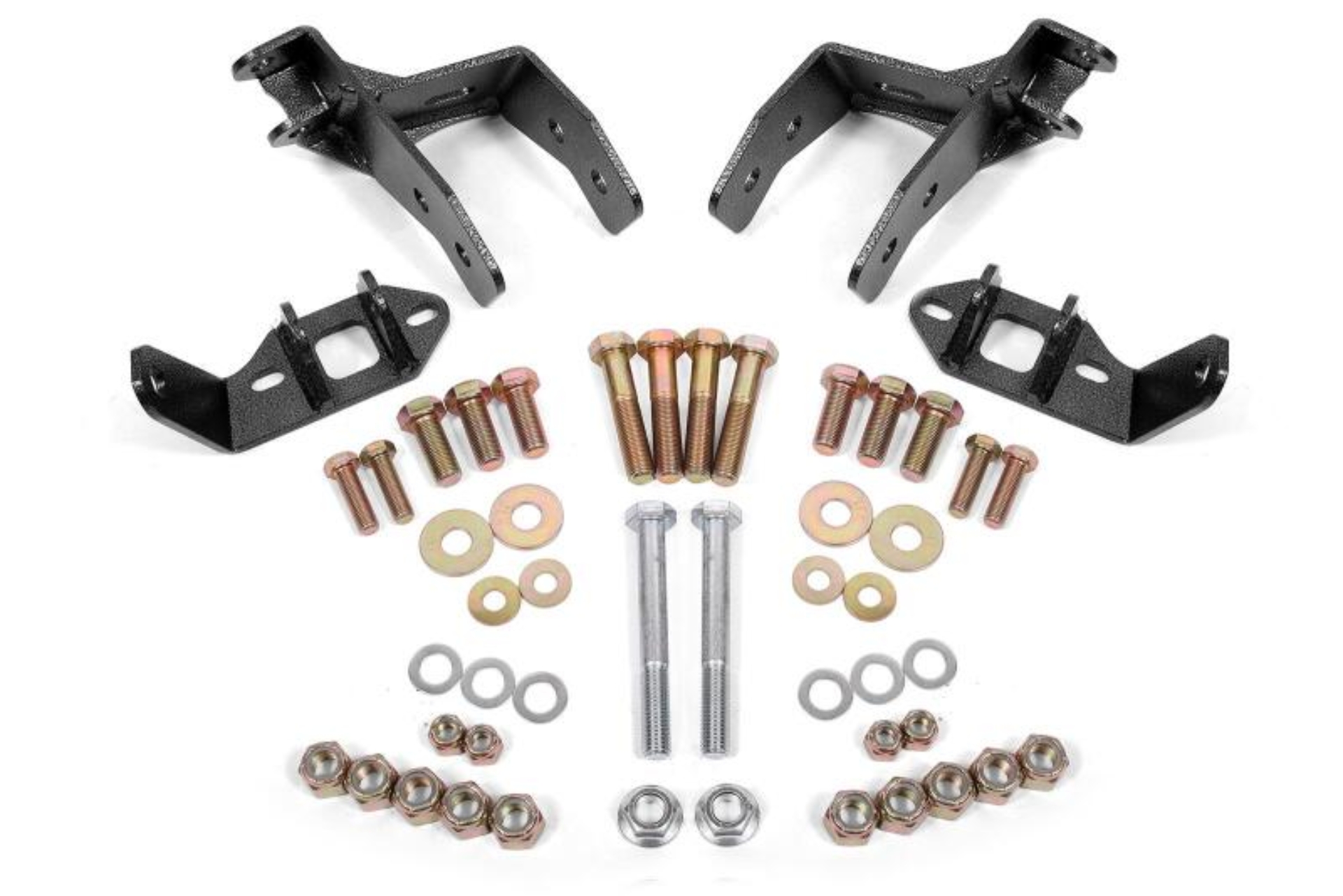 Picture of BMR 78-87 G-Body Coilover Conversion Kit Rear Non-adj Shock Mount w/o CAB - Black Hammertone