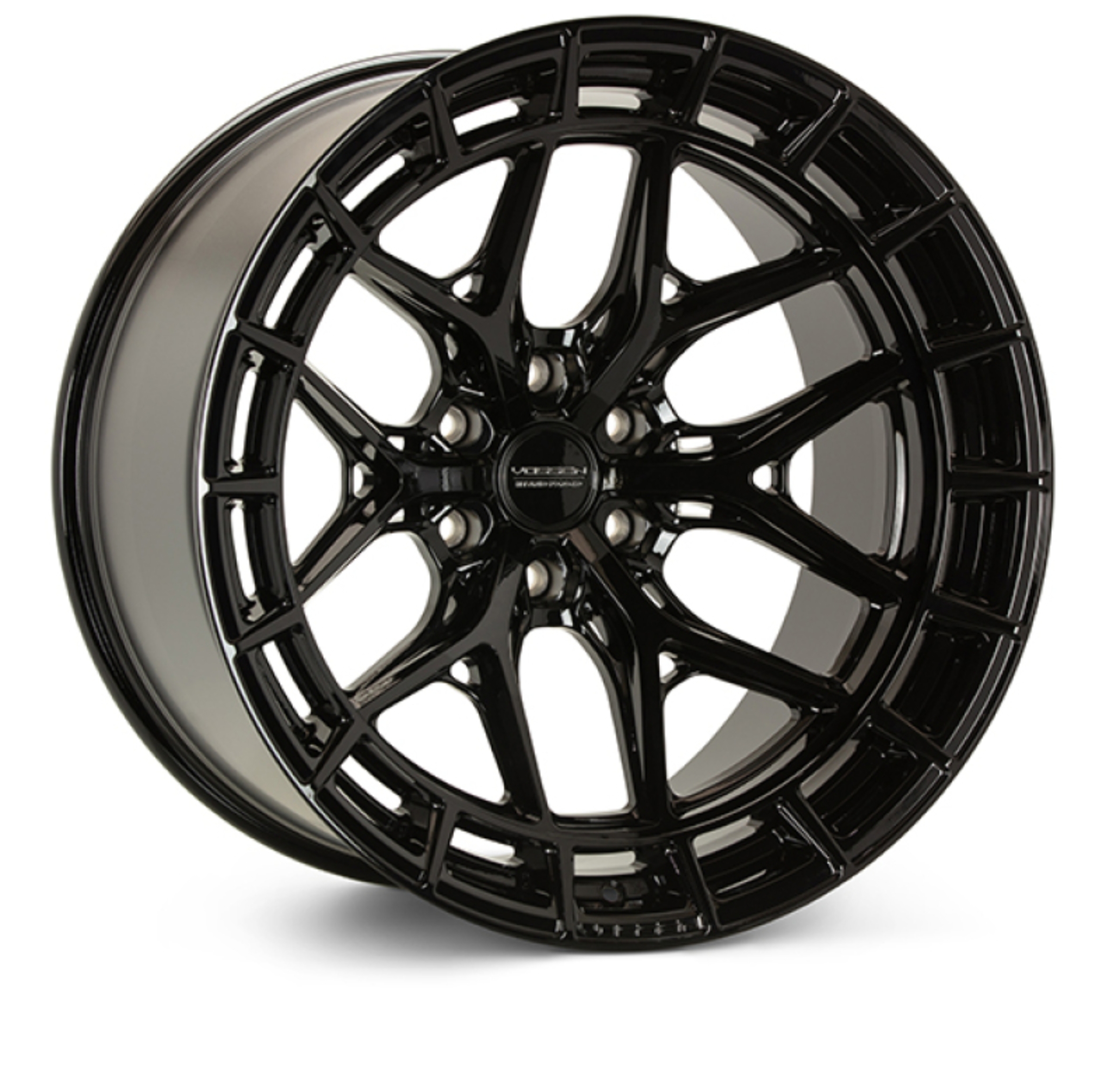 Picture of Vossen HFX-1 22x9.5 / 6x135 BP / ET20 / 87.1 CB / Deep - Gloss Black Wheel