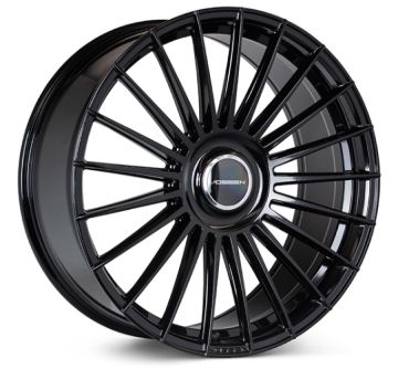 Picture of Vossen HF-8 24x9 / 5x120 BP / ET9 / 72.56 CB / Deep - Gloss Black Wheel