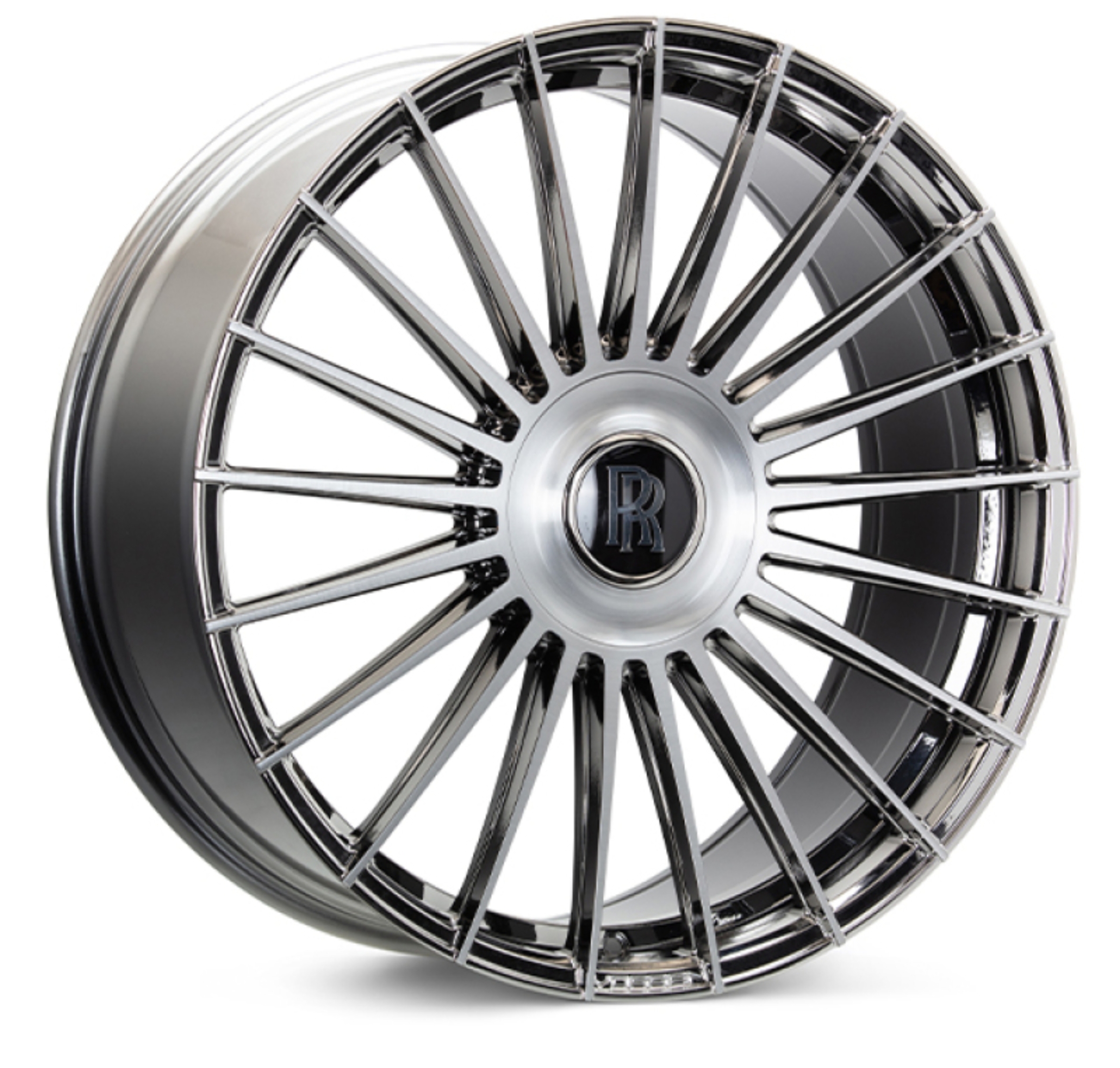 Picture of Vossen HF-8 24x9 / 5x120 BP / ET9 / 72.56 CB / Deep - EMC Polished / Brushed Wheel