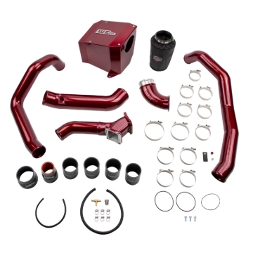 Picture of Wehrli 01-04 Duramax LB7 Stage 2 High Flow Intake Bundle Kit - Gloss White