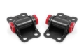 Picture of BMR 82-92 F-Body Motor Mount Kit Lower Poly - Black Hammertone