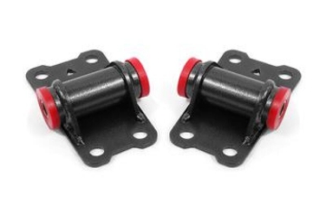 Picture of BMR 82-92 F-Body Motor Mount Kit Lower Poly - Black Hammertone