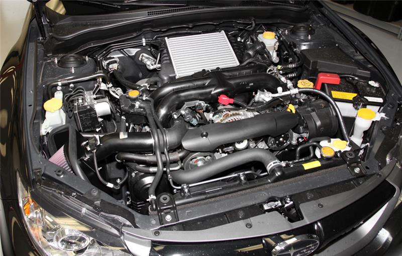 Picture of K&N 08-11 WRX/STi Black Typhoon Short Ram Intake