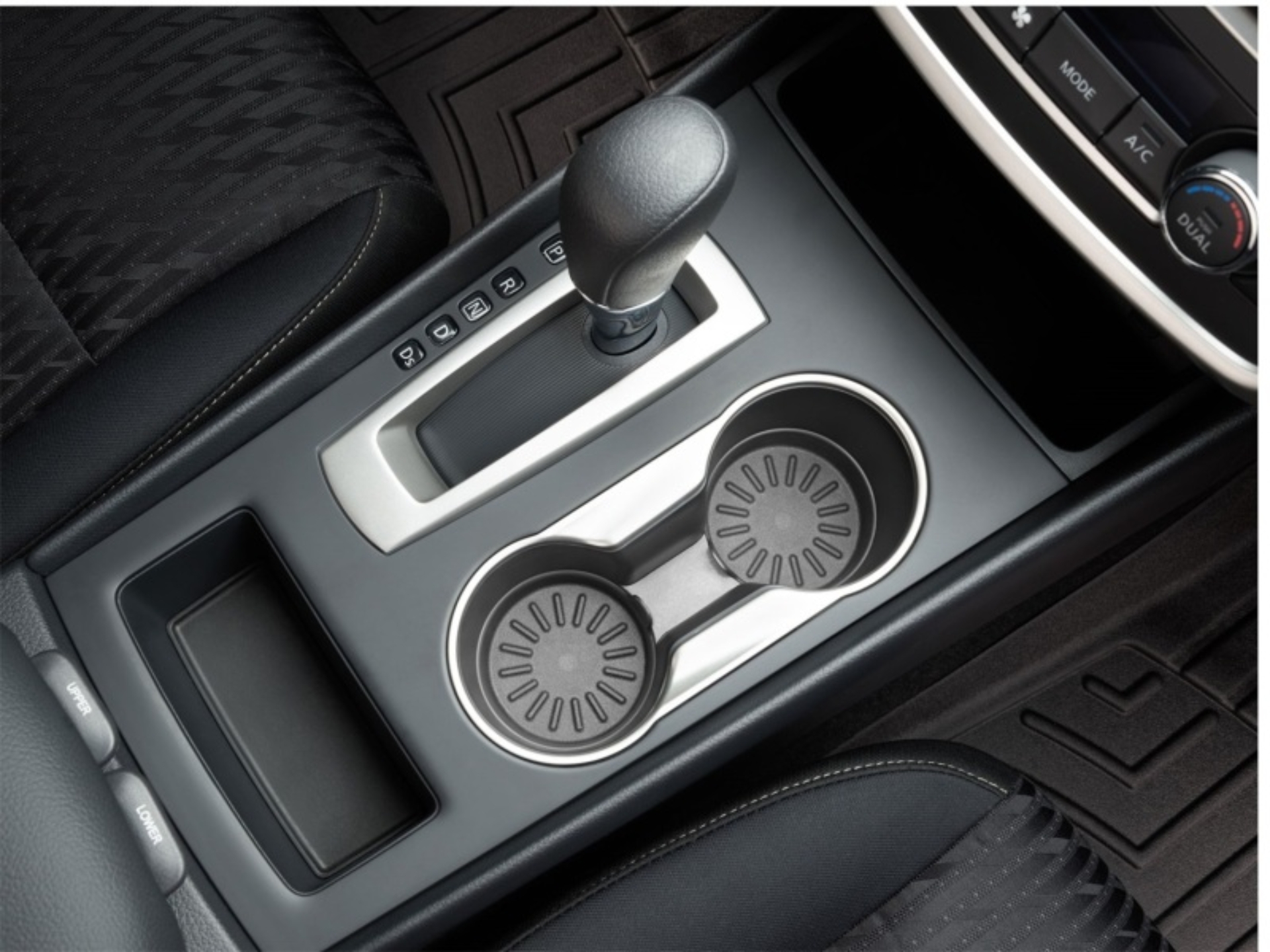 Picture of WeatherTech Car Coasters (2 Small x 3-1/8in. & 2 Large x 3-7/16in.) - 4pk - Black