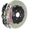 Picture of Brembo 00-03 Z8 (E52) Front GTR BBK 6 Piston Billet380x34 2pc Rotor Drilled- Nickel Plated