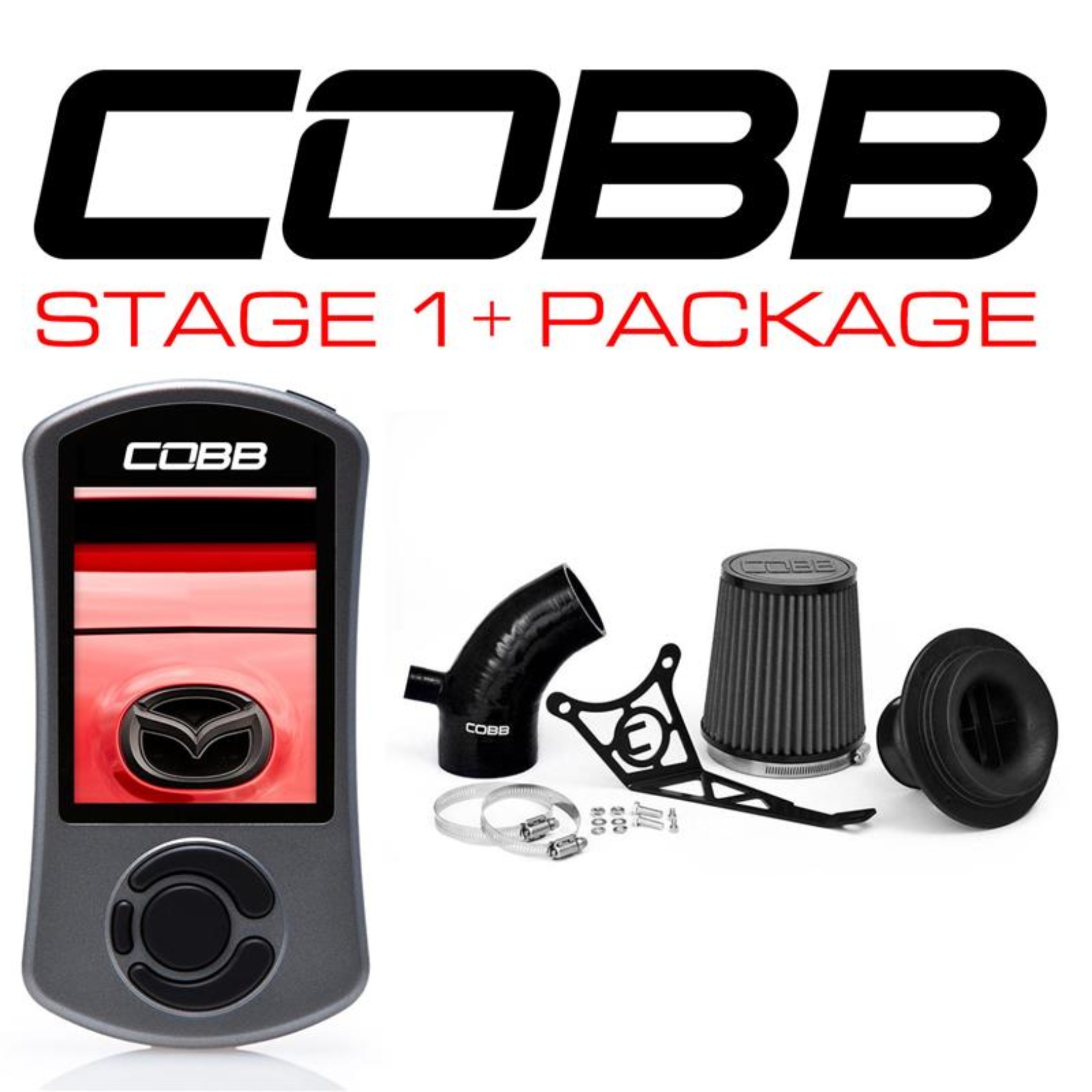 Picture of Cobb 06-07 Mazdaspeed6 Stage 1+ Power Package - Black