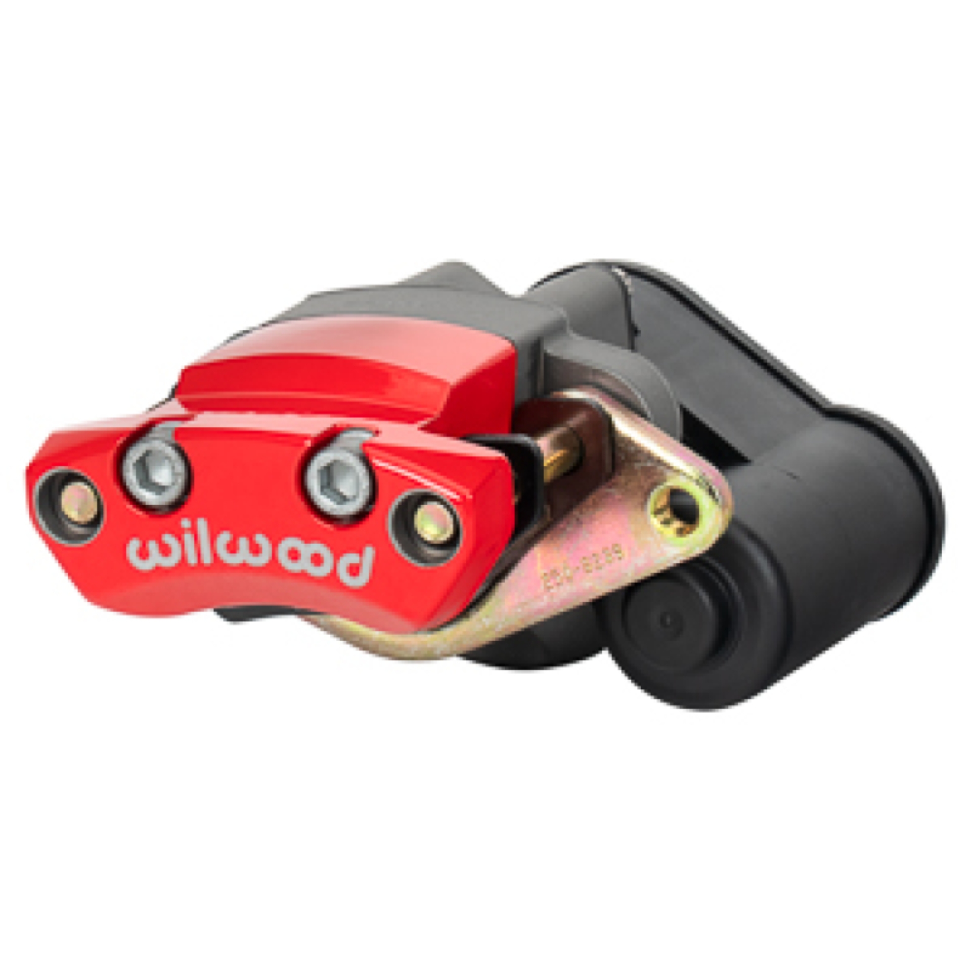 Picture of Wilwood Red Electric Parking Brake Caliper - 2in Bracket - 1.19-1.25in - Left