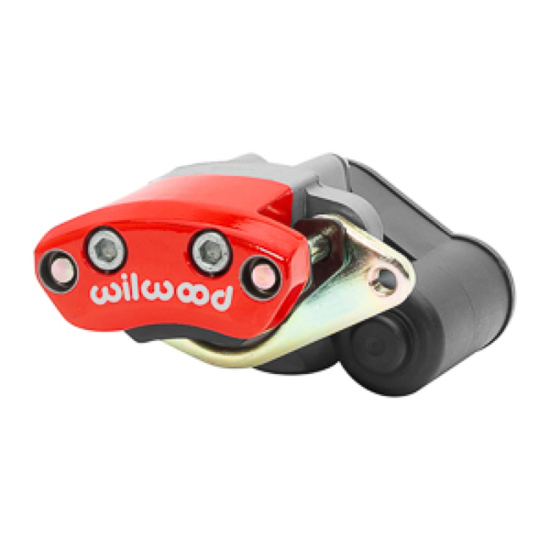 Picture of Wilwood Red Electric Parking Brake Caliper - 4.75in Bracket - 0.44-0.61in - Left