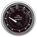 Picture of Autometer Chrono 2-1/16in 100PSI Electric Pressure Gauge - Chrome