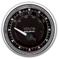 Picture of AutoMeter Chrono 2-1/16in 18V Electric Voltmeter Gauge - Chrome