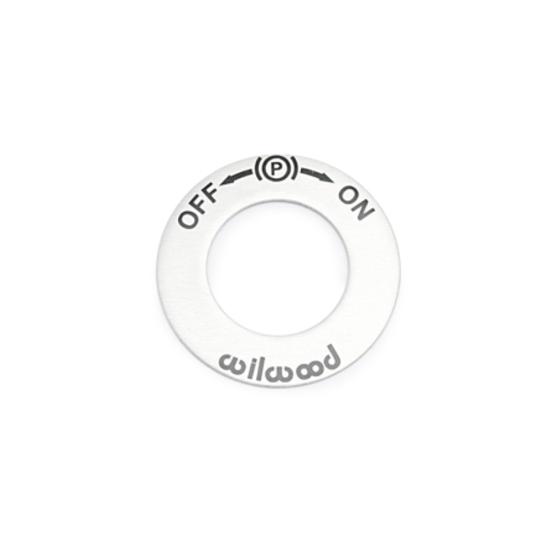 Picture of Wilwood ON/OFF Switch EPB Sticker ALUM .87 IDx