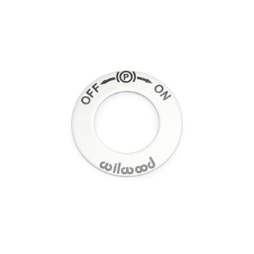 Picture of Wilwood ON/OFF Switch EPB Sticker ALUM .87 IDx