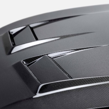 Picture of Seibon 2022-2023 Volkswagen Golf GTI/R DV-Style Carbon Fiber Hood