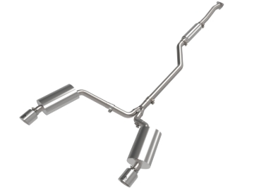 Picture of aFe 09-14 Acura TSX L4 2.4L Takeda 2-1/2in to 2-1/4in 304 SS Cat-Back Exhaust System w/Polished Tips