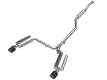 Picture of aFe 09-14 Acura TSX L4 2.4L Takeda 2-1/2in to 2-1/4in 304 SS Cat-Back Exhaust System w/ CF Tips