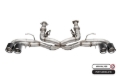Picture of Corsa 2020-2025 Chevrolet Corvette C8 RWD 3in Track Cat-Back Delete Exhaust w/4.5in CF Polished Tips